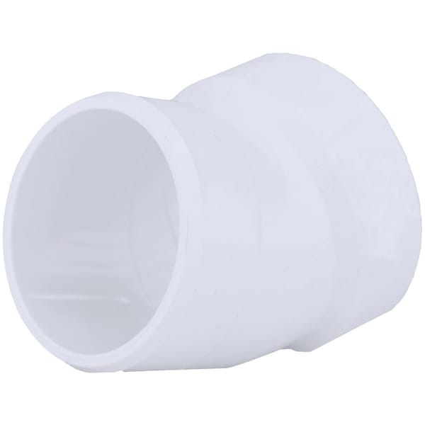 Charlotte Pipe And Foundry 2 In. Schedule 40 22-1/2 Deg. DWV PVC Street Elbow 1/16 Bend PVC 00326 0800HA - main